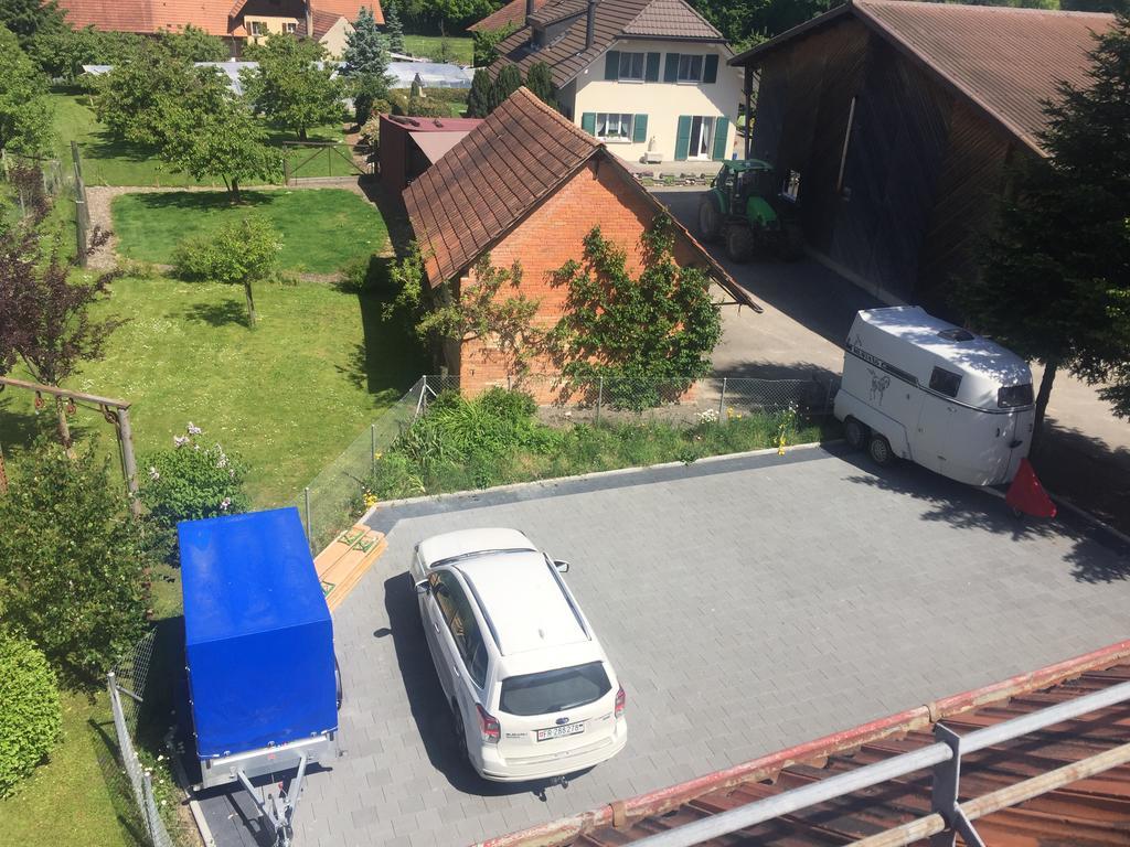 Ferienwohnung Burg Murten Exterior foto