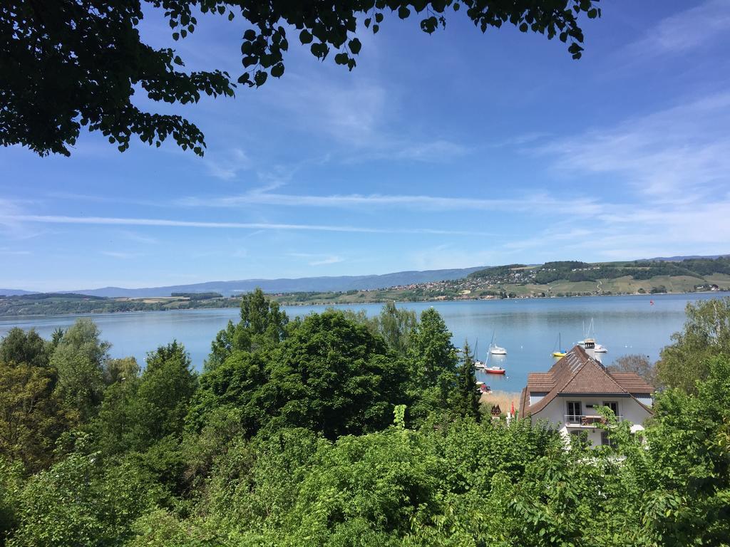 Ferienwohnung Burg Murten Exterior foto
